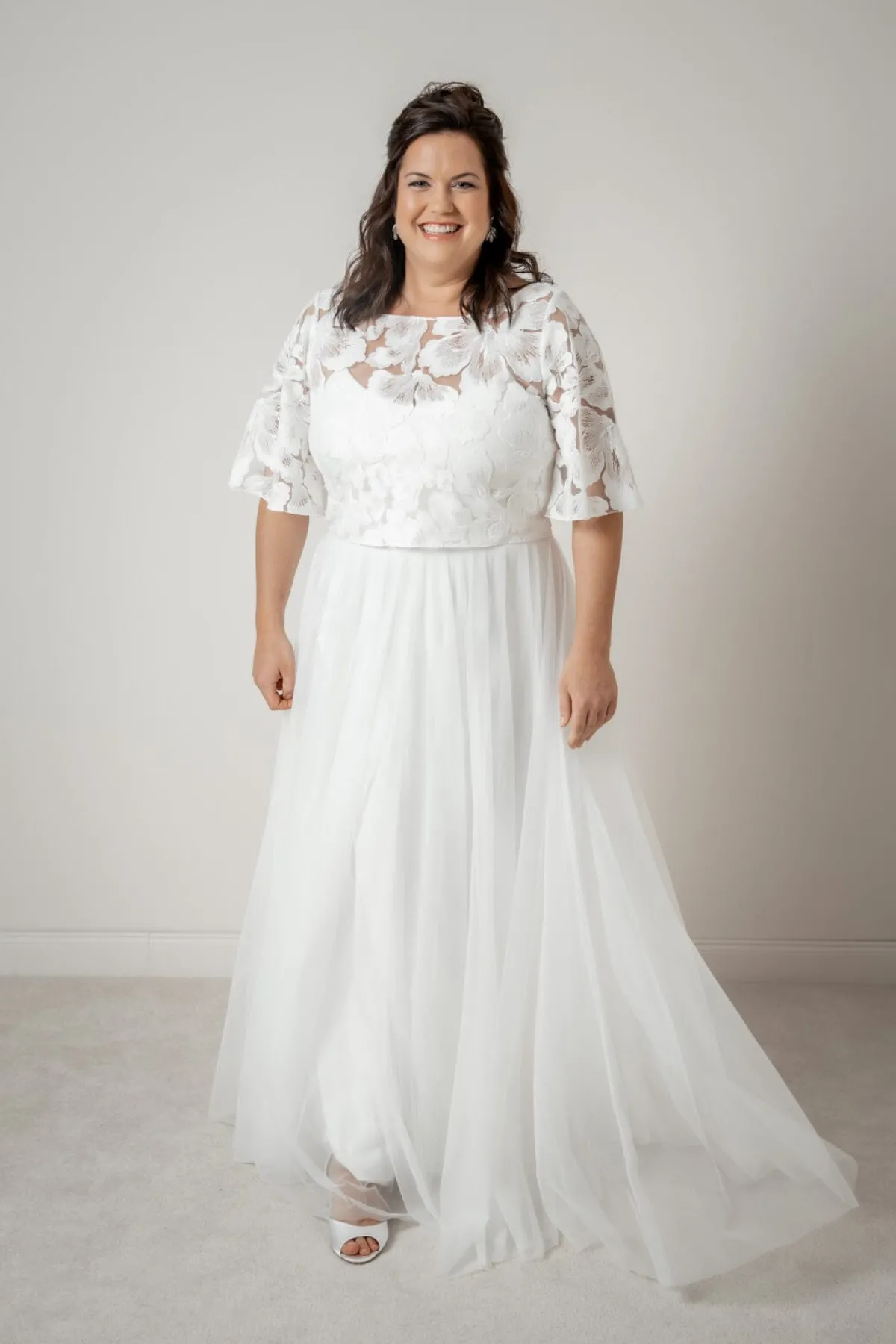 Maxi-Braut Rock aus Softtüll – Christy Curvy<noni Clearance