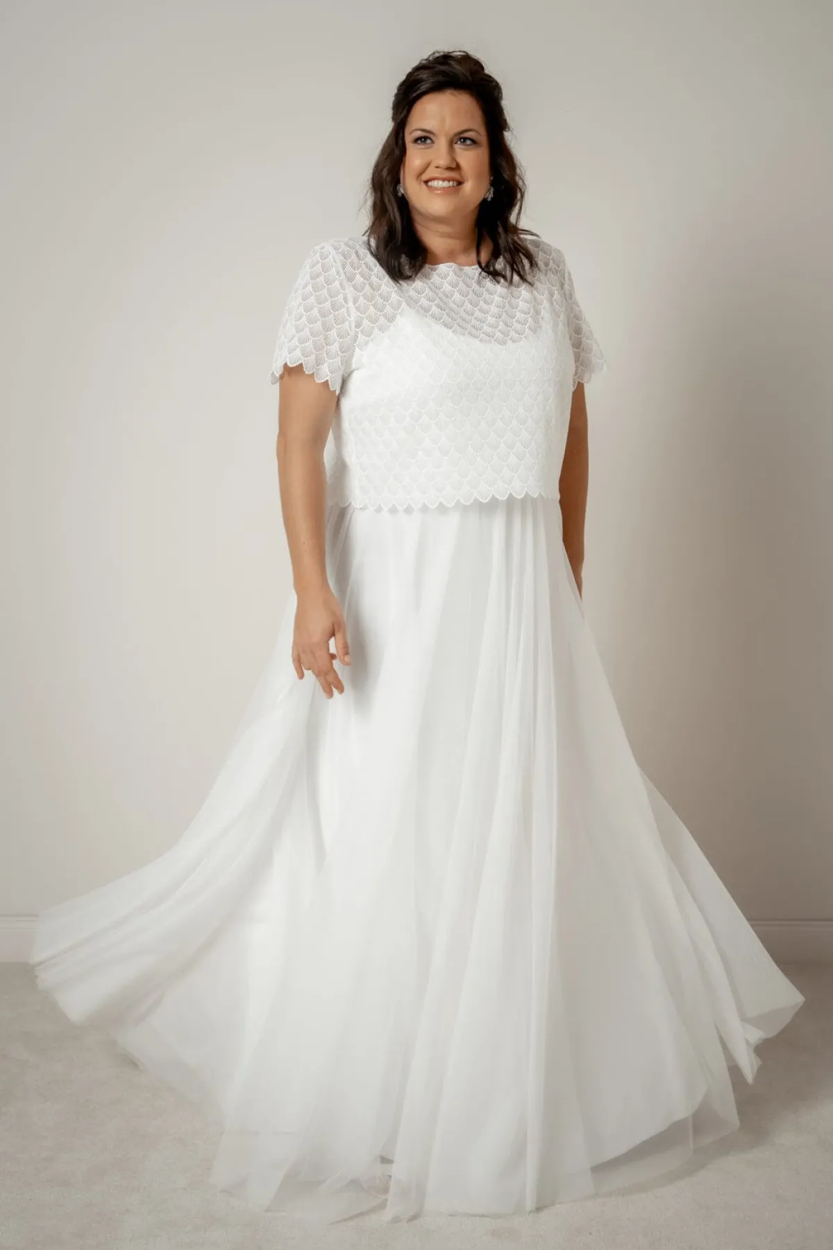 Maxi-Braut Rock aus Softtüll – Christy Curvy<noni Clearance