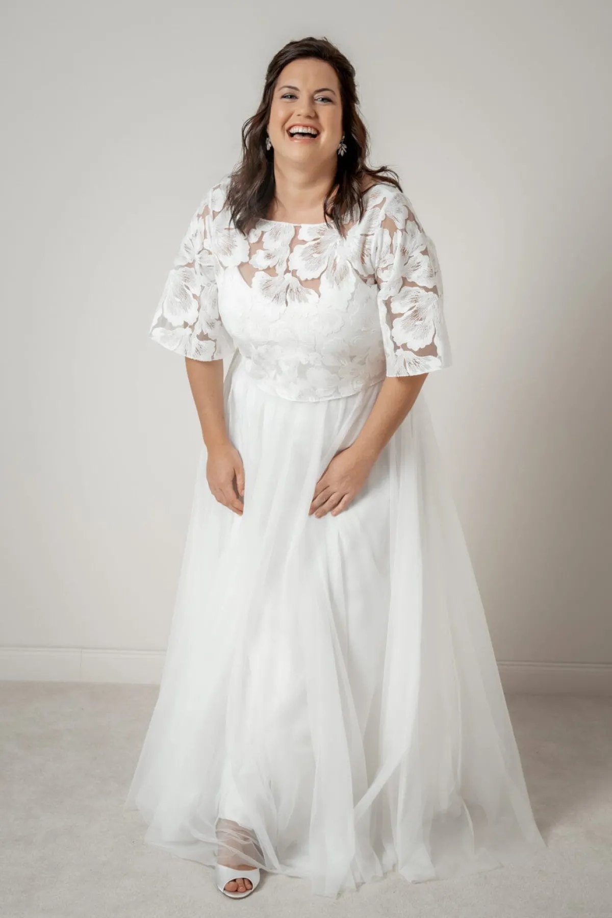 Maxi-Braut Rock aus Softtüll – Christy Curvy<noni Clearance