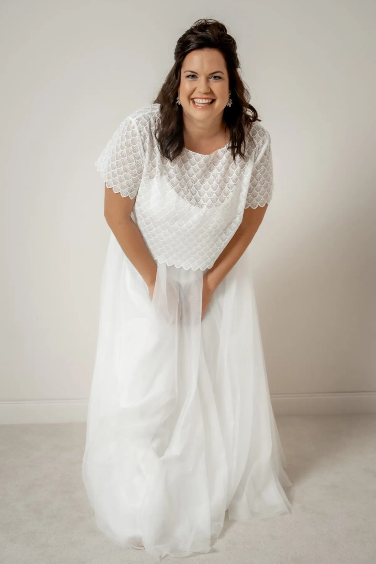 Maxi-Braut Rock aus Softtüll – Christy Curvy<noni Clearance