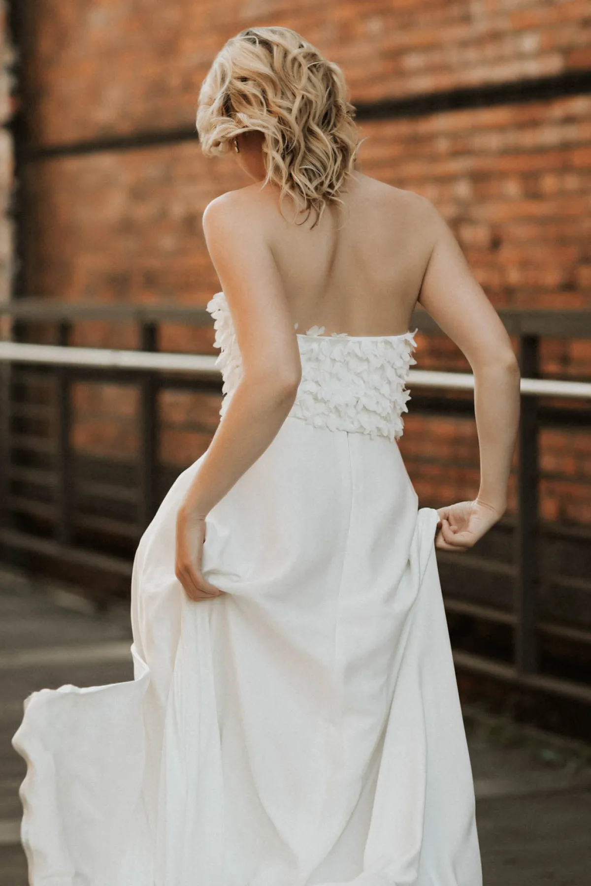 Maxi-Braut Rock mit Schlitz – Lunamae<noni Best