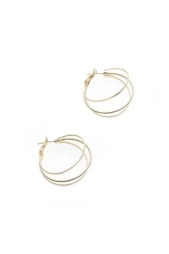 Mehrlagige Creolen in Gold<Poirier Discount
