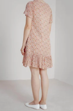 Mini-Kleid mit Blumenprint<ME-TISSE Sale