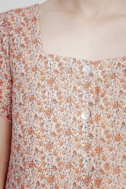 Mini-Kleid mit Blumenprint<ME-TISSE Sale