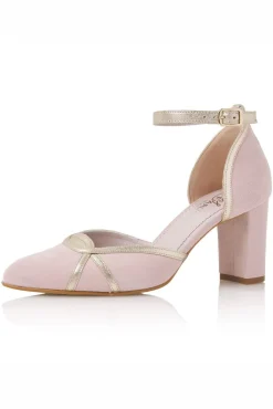 Pastellfarbene Brautschuhe – Nowi Powder Pink Suede<Elsa Coloured Shoes Hot