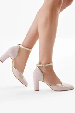 Pastellfarbene Brautschuhe – Nowi Powder Pink Suede<Elsa Coloured Shoes Hot