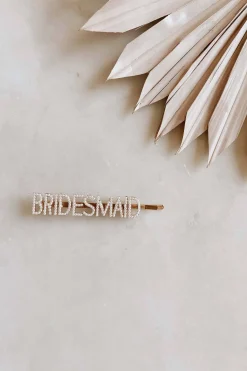 Perlen-Haarklammer "Bridesmaid"<Untamed Petals Sale