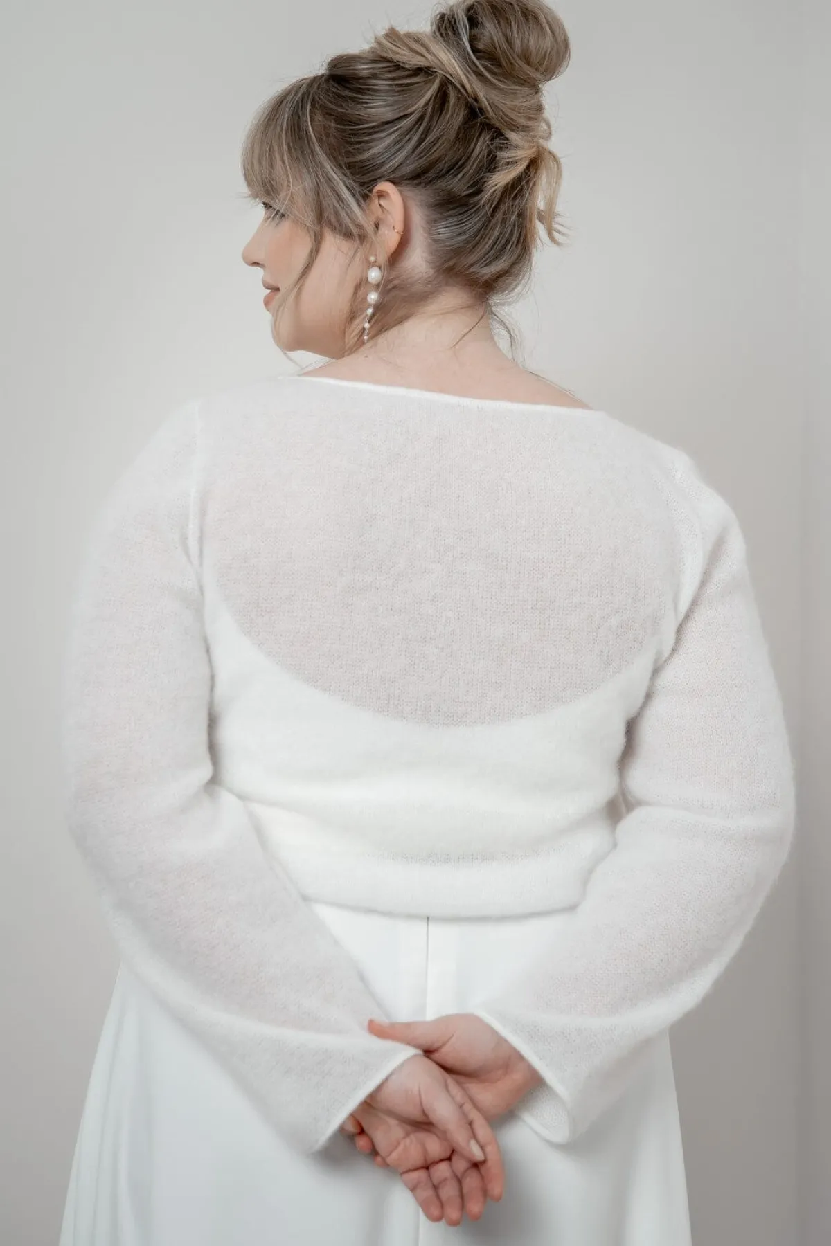 Plus Size Braut Pullover aus Mohair-Strickmix – Suvi Curvy<noni Sale