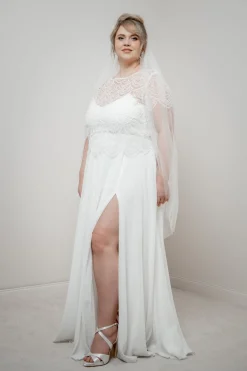 Plus Size Braut Rock aus Chiffon – Jona Curvy<noni Best