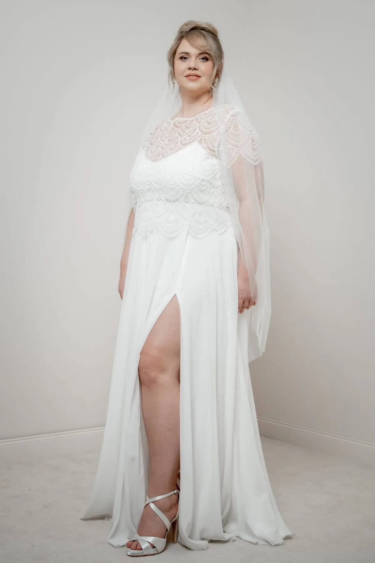 Plus Size Braut Rock aus Chiffon – Jona Curvy<noni Best