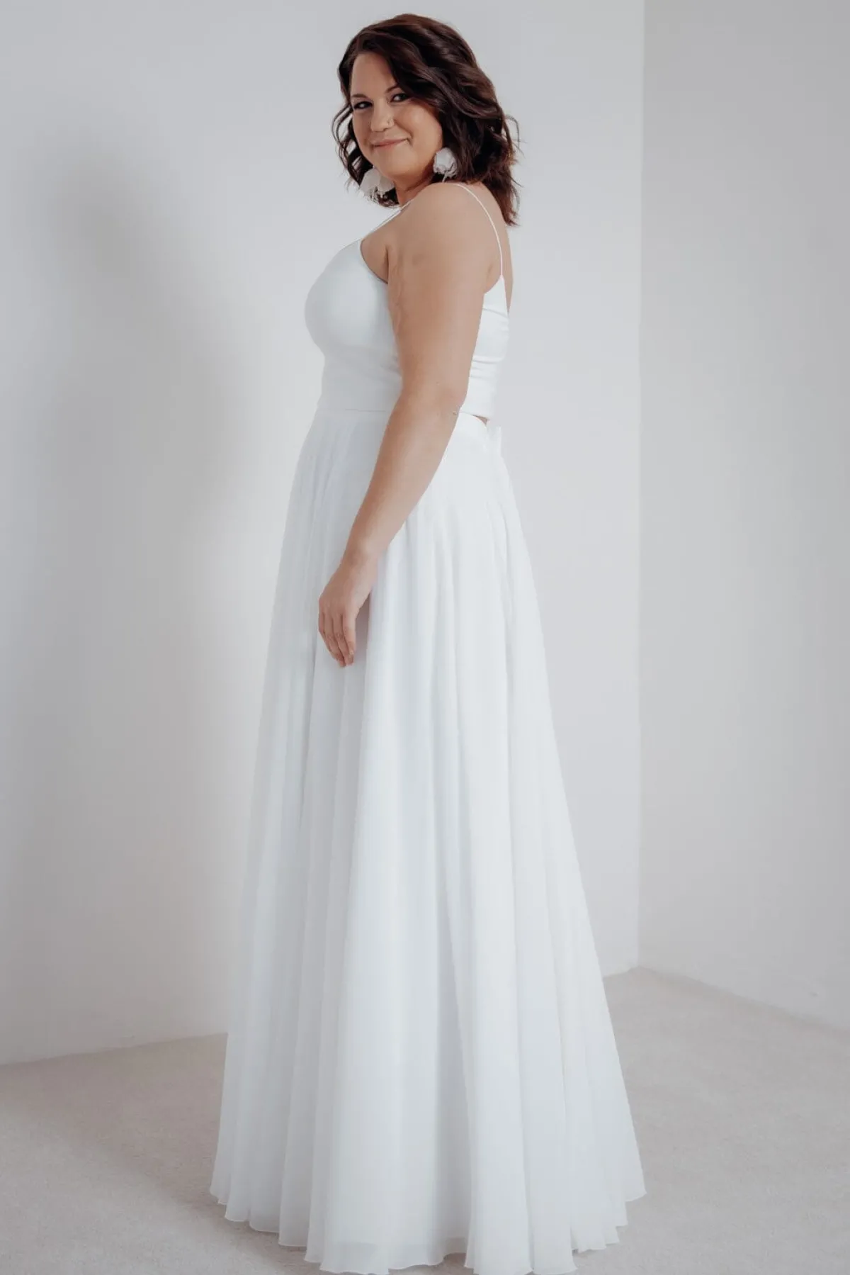 Plus Size Braut Rock aus Chiffon – Jona Curvy<noni Best
