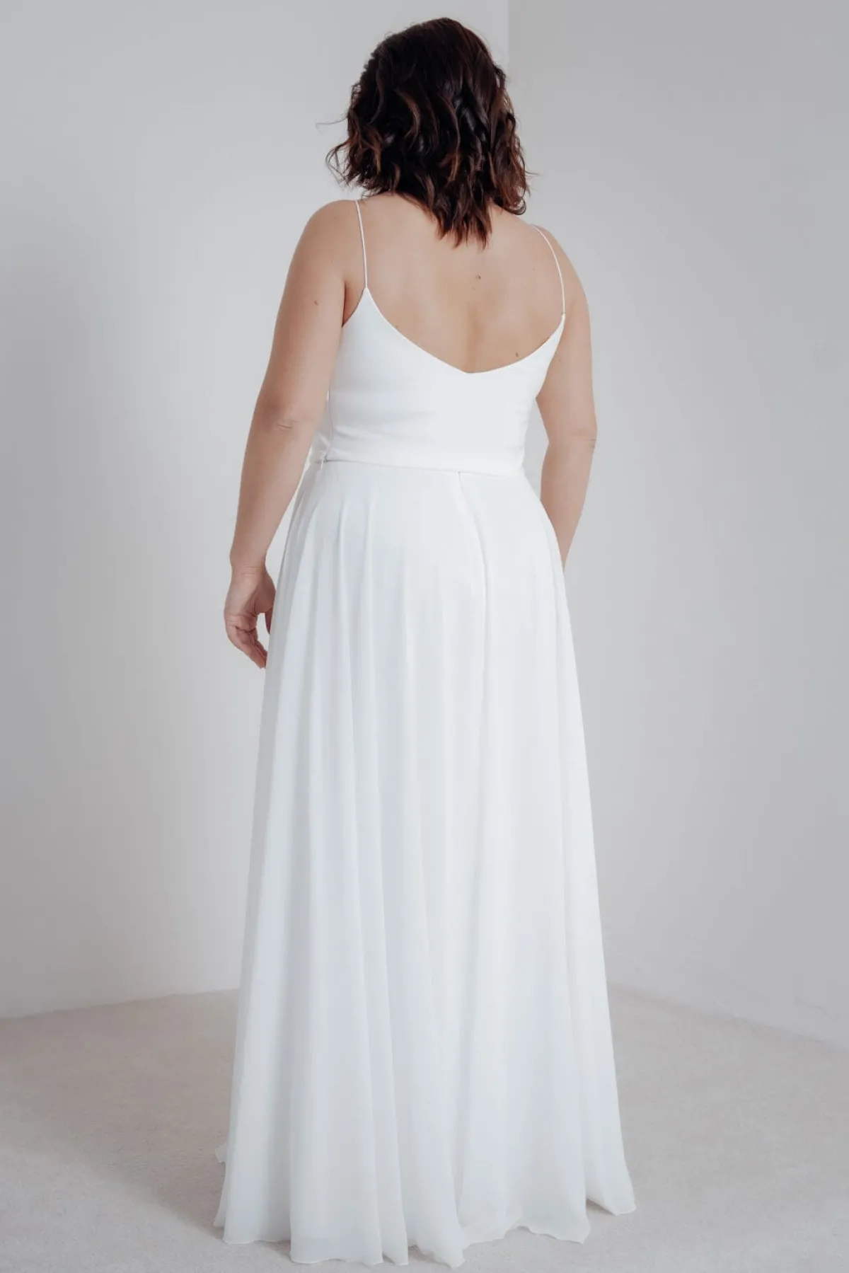 Plus Size Braut Rock aus Chiffon – Jona Curvy<noni Best
