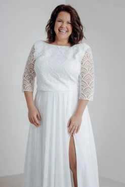 Plus Size Braut Rock aus Chiffon – Jona Curvy<noni Best