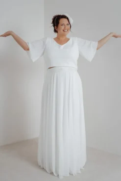 Plus Size Braut Rock aus Chiffon – Jona Curvy<noni Best