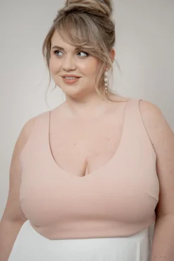 Plus Size Unterziehtop – Majvi Rosé Curvy<noni Clearance