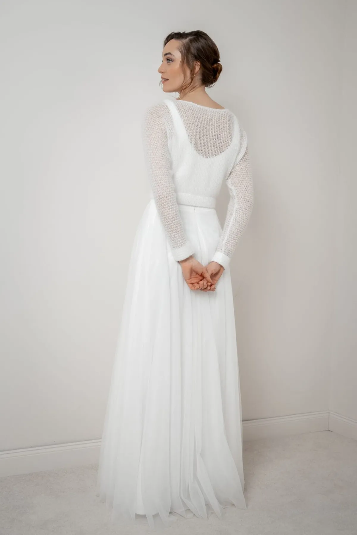 Ärmelfreies Braut Top – Majvi Ivory<noni Online