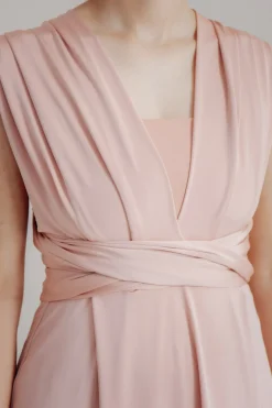 Rosafarbenes Unterziehtop – Long Jersey Bandeau Blush<twobirds Online
