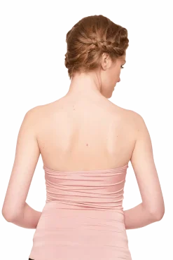 Rosafarbenes Unterziehtop – Long Jersey Bandeau Blush<twobirds Online
