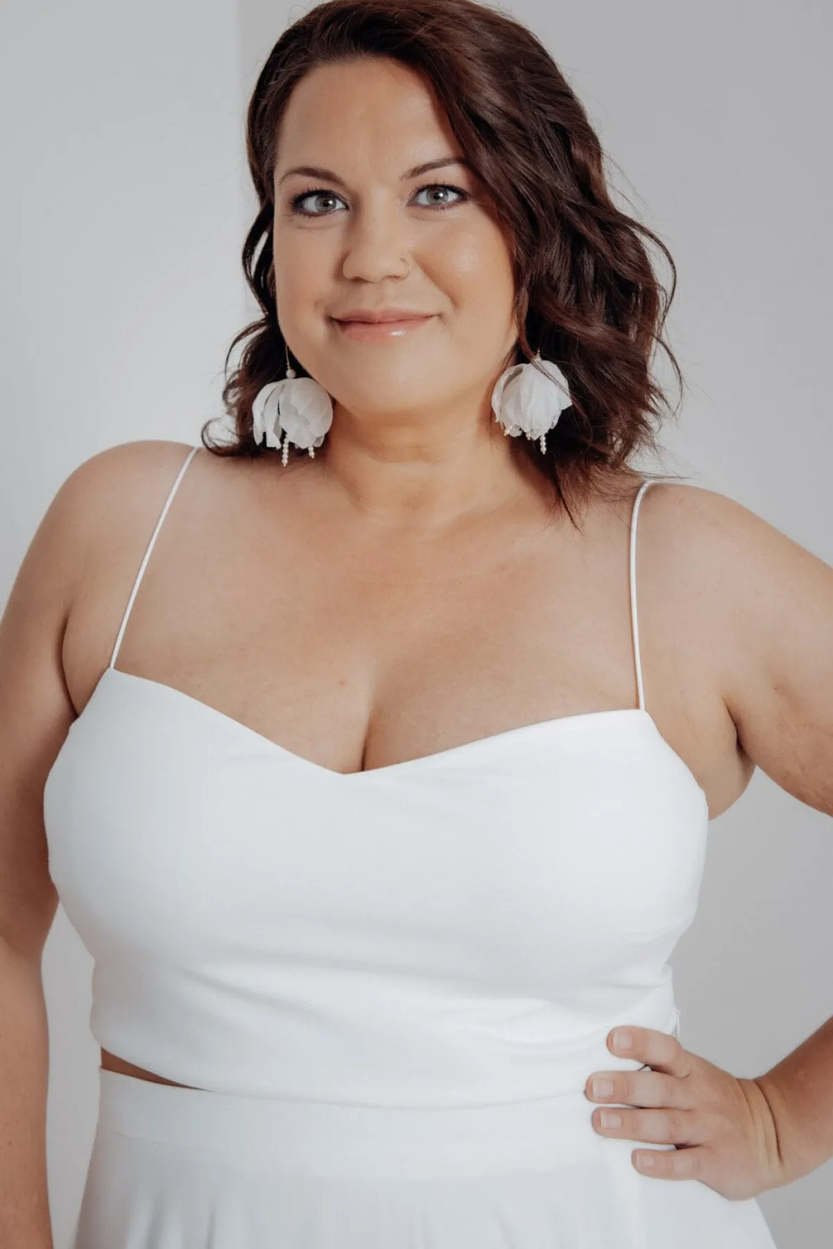 Schlichtes Top mit Herzausschnitt – Pina Curvy<noni Online