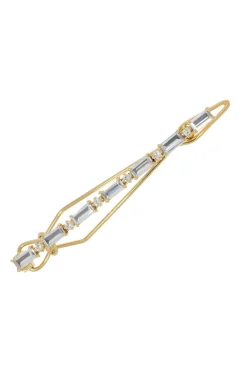 Schmaler Haarclip mit funkelnden Kristallen – New Horizon<Juvelan