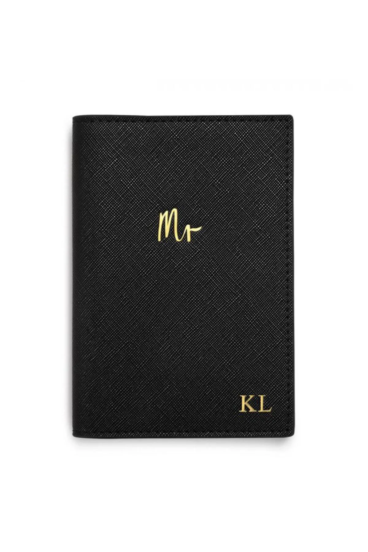 Schwarze Reisepasshülle für den Bräutigam –<Katie Loxton Best