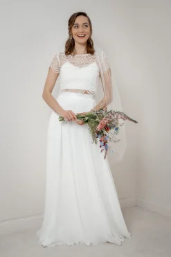 Schwingender Maxi-Chiffonrock – Mireya<noni