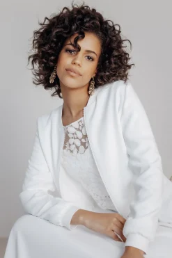 Showroom Only: Braut Bomberjacke in Ivory – Majla uni<noni Outlet