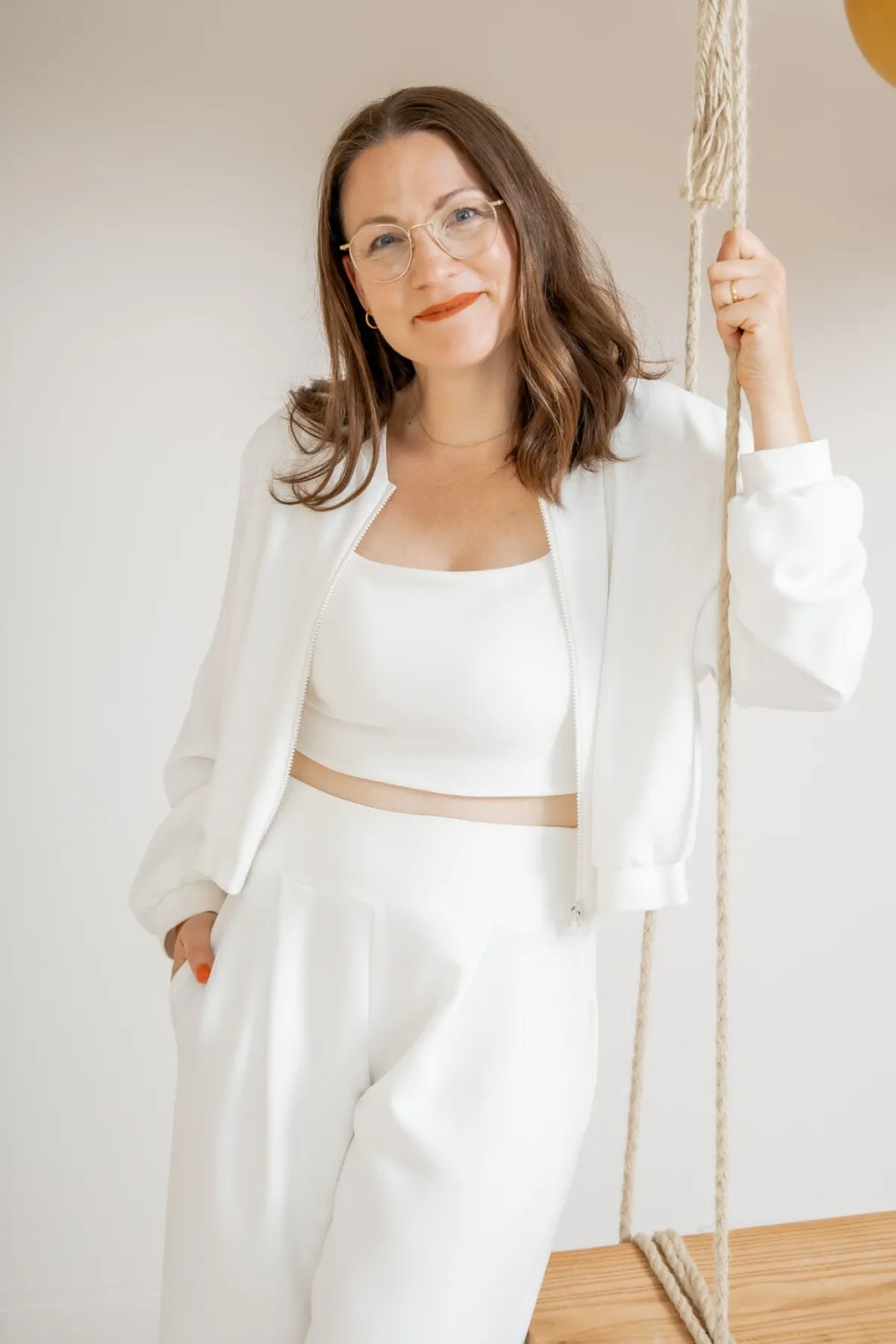 Showroom Only: Braut Bomberjacke in Ivory – Majla uni<noni Outlet
