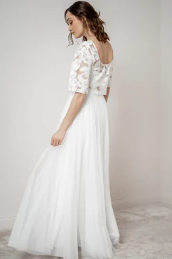Showroom Only: Braut Rock in Ivory aus Softtüll – Christy Selected<noni Best