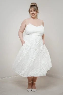 Showroom Only: Braut Rock – Liza Midi Curvy Selected<noni New