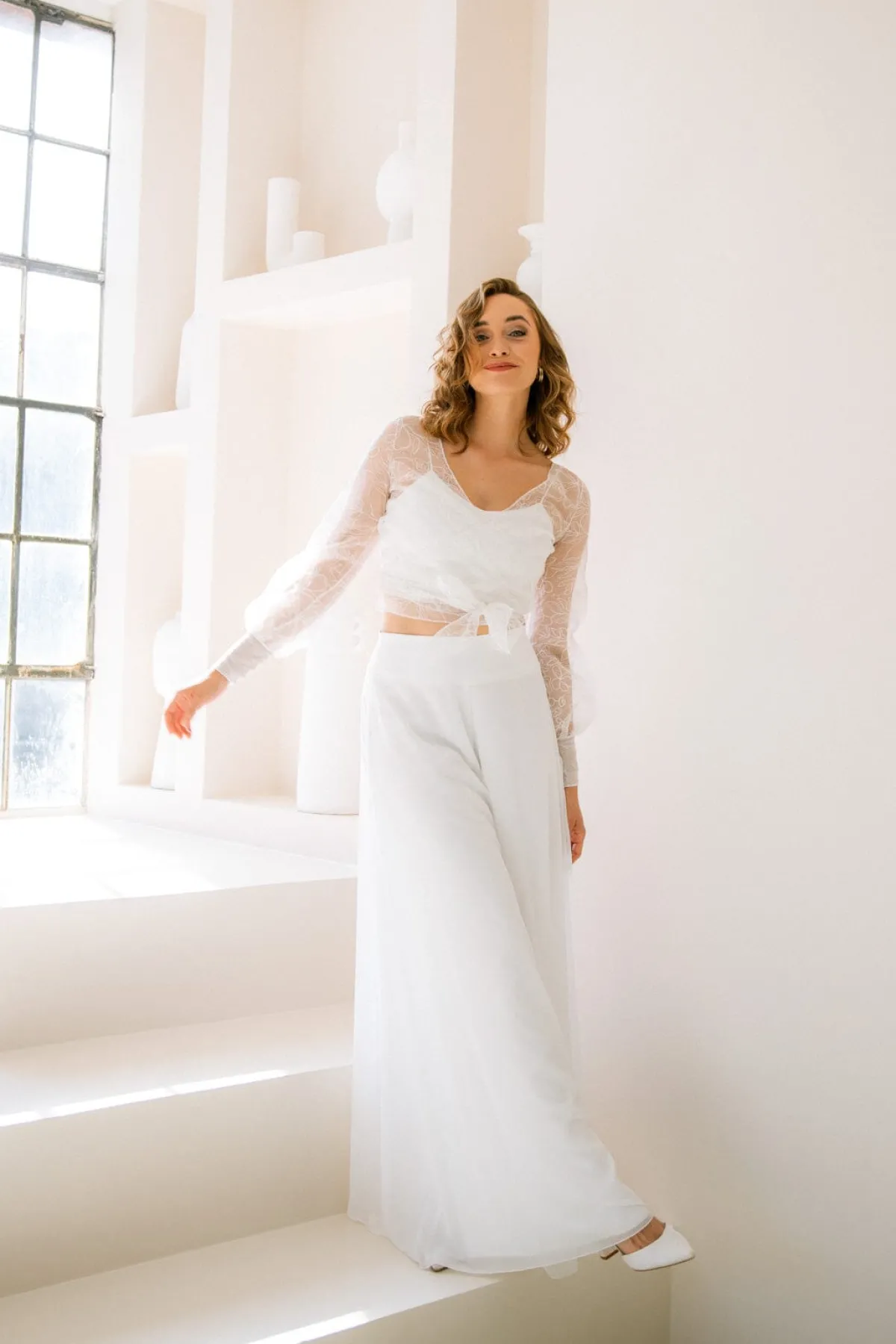 Showroom Only: Braut Wickeltop – Sibyll Selected<noni Sale