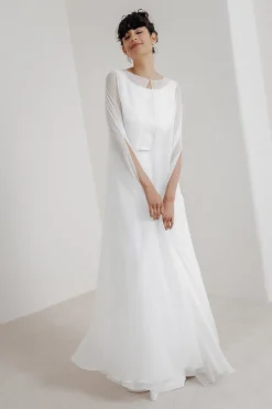 Showroom Only: Chiffon Braut Cape – Philia Selected<noni Discount
