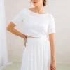 Showroom Only: Crêpe Braut Top – Amariel Selected<noni Clearance