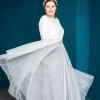 Showroom Only: Grauer Softtüllrock – Maris Curvy Selected<noni Clearance
