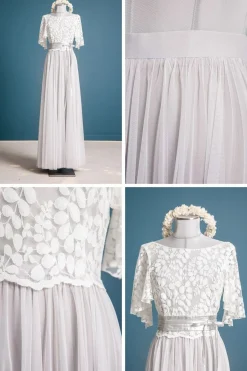 Showroom Only: Grauer Softtüllrock – Maris Curvy Selected<noni Clearance