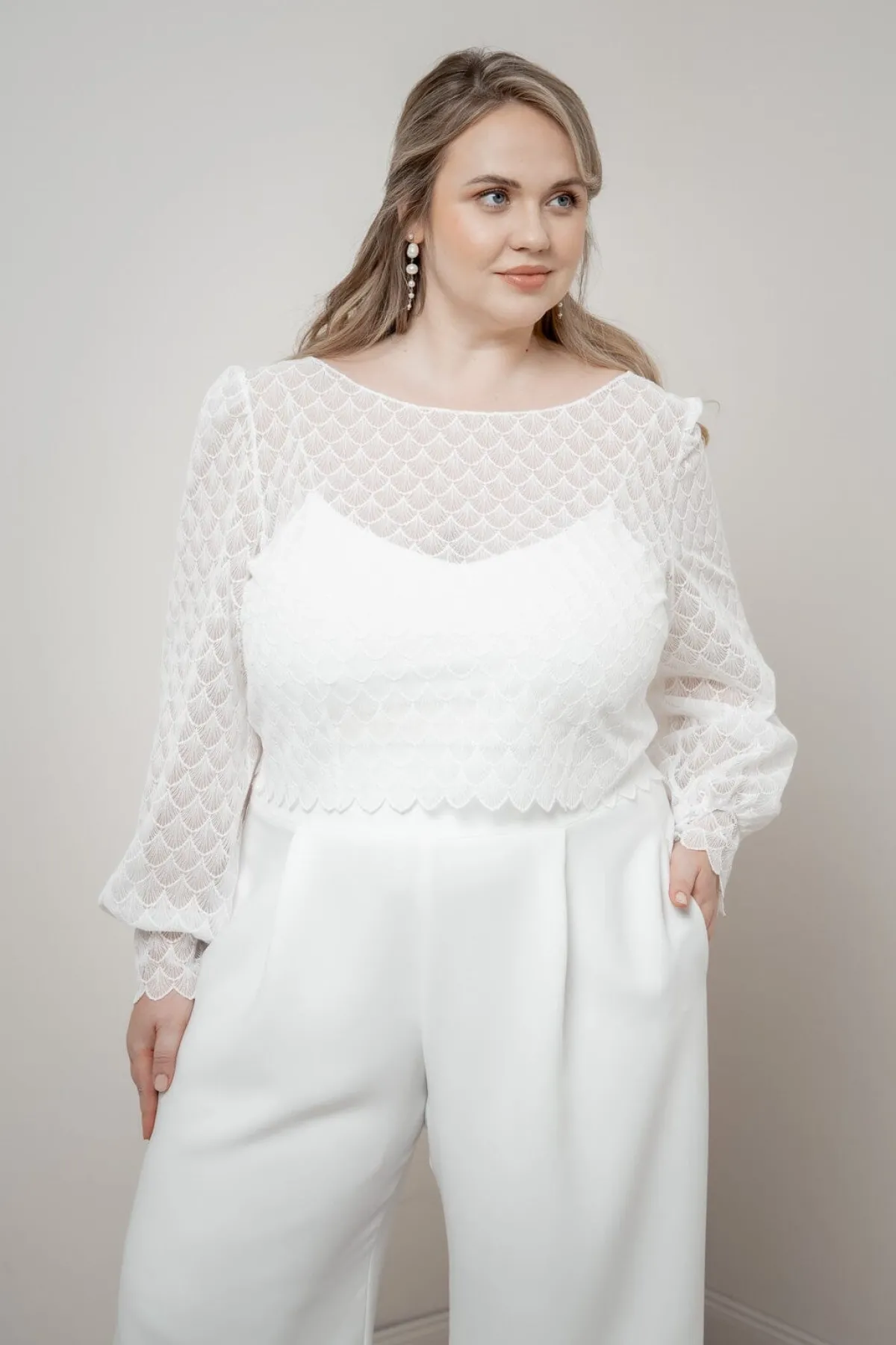 Showroom Only: Langarm-Top – Esthi Selected<noni Clearance