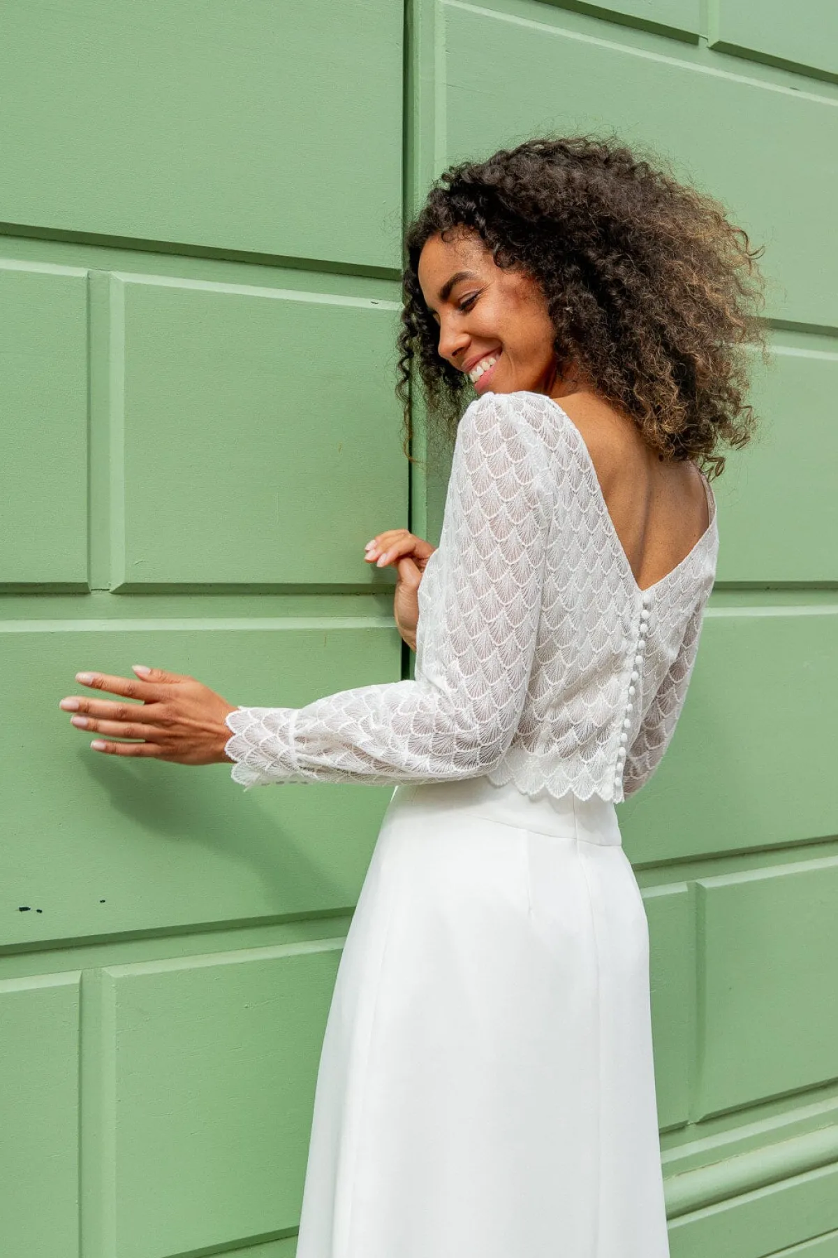 Showroom Only: Langarm-Top – Esthi Selected<noni Clearance