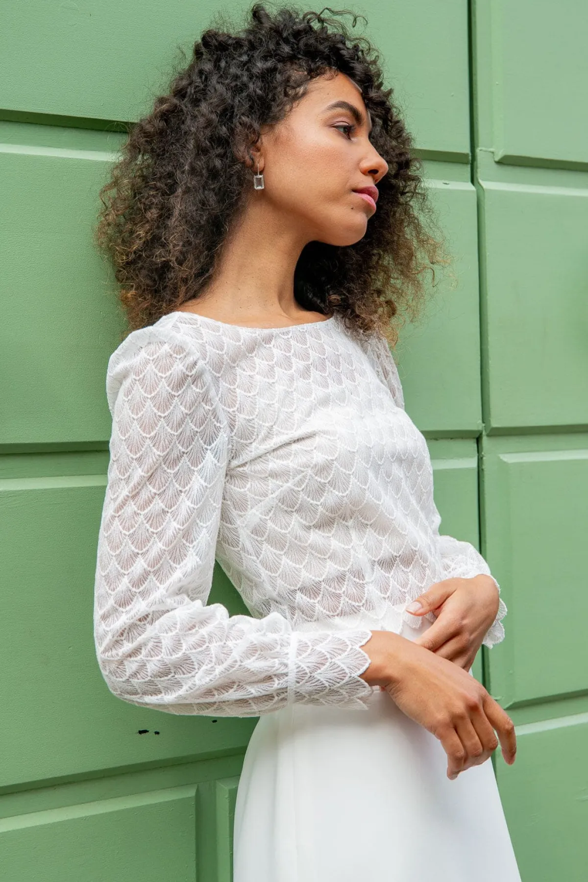 Showroom Only: Langarm-Top – Esthi Selected<noni Clearance