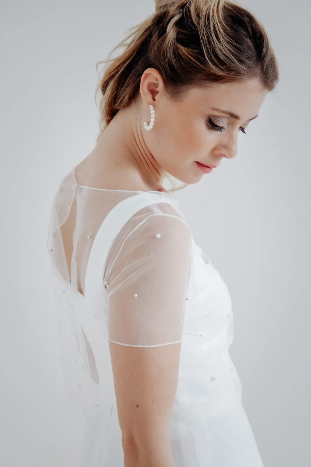 Showroom Only: Perlen-Braut Top – Rubia Selected<noni