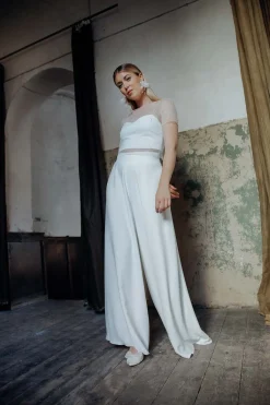 Showroom Only: Perlen-Braut Top – Rubia Selected<noni