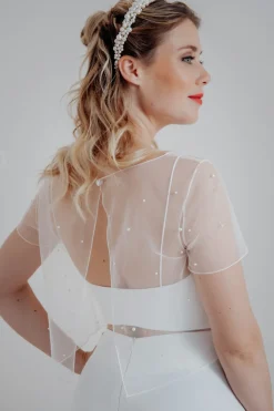 Showroom Only: Perlen-Braut Top – Rubia Selected<noni