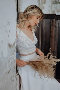 Showroom Only: Ärmelloses Top mit tiefem Ausschnitt – Jala Selected<noni Sale