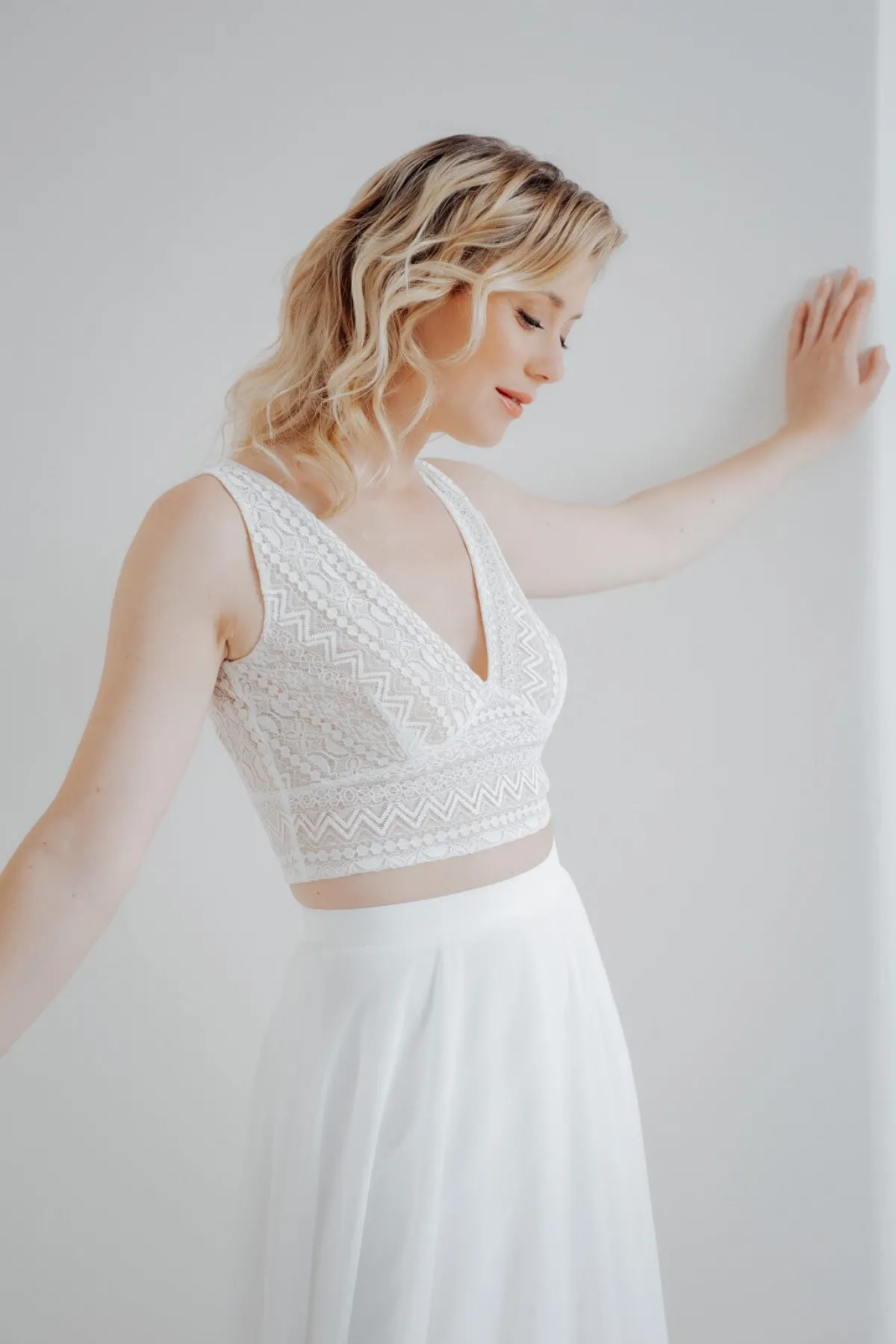 Showroom Only: Ärmelloses Top mit tiefem Ausschnitt – Jala Selected<noni Sale