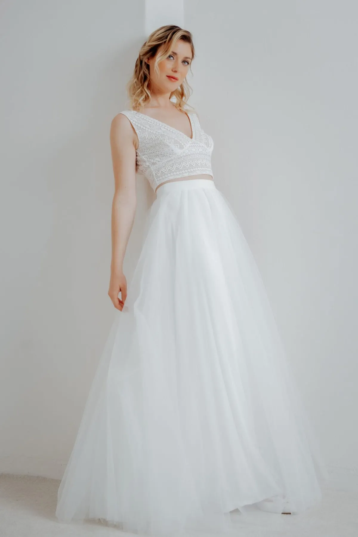 Showroom Only: Ärmelloses Top mit tiefem Ausschnitt – Jala Selected<noni Sale