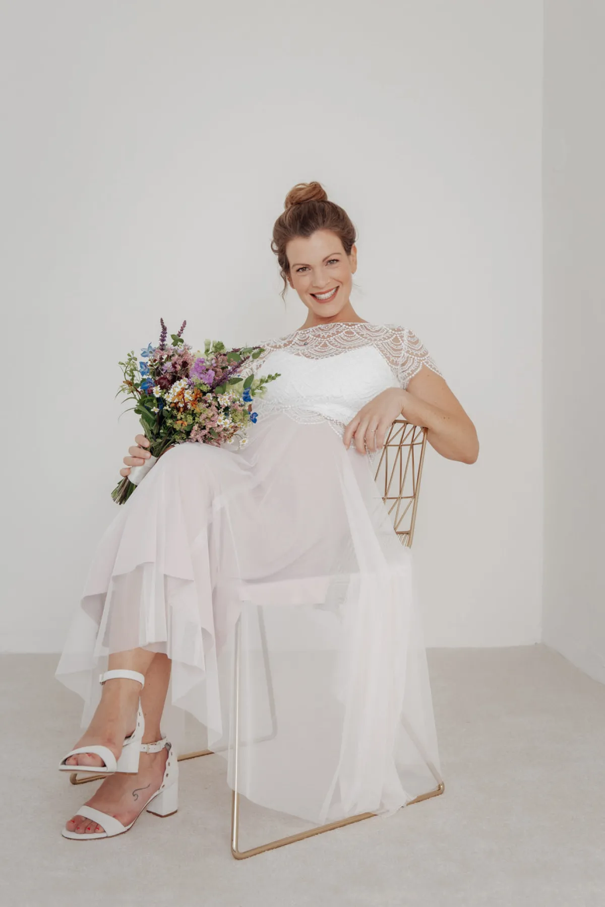 Showroom Only: Rosafarbener Rock – Mailenn Selected<noni Discount