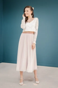 Showroom Only: Rosafarbener Rock – Mailenn Selected<noni Discount