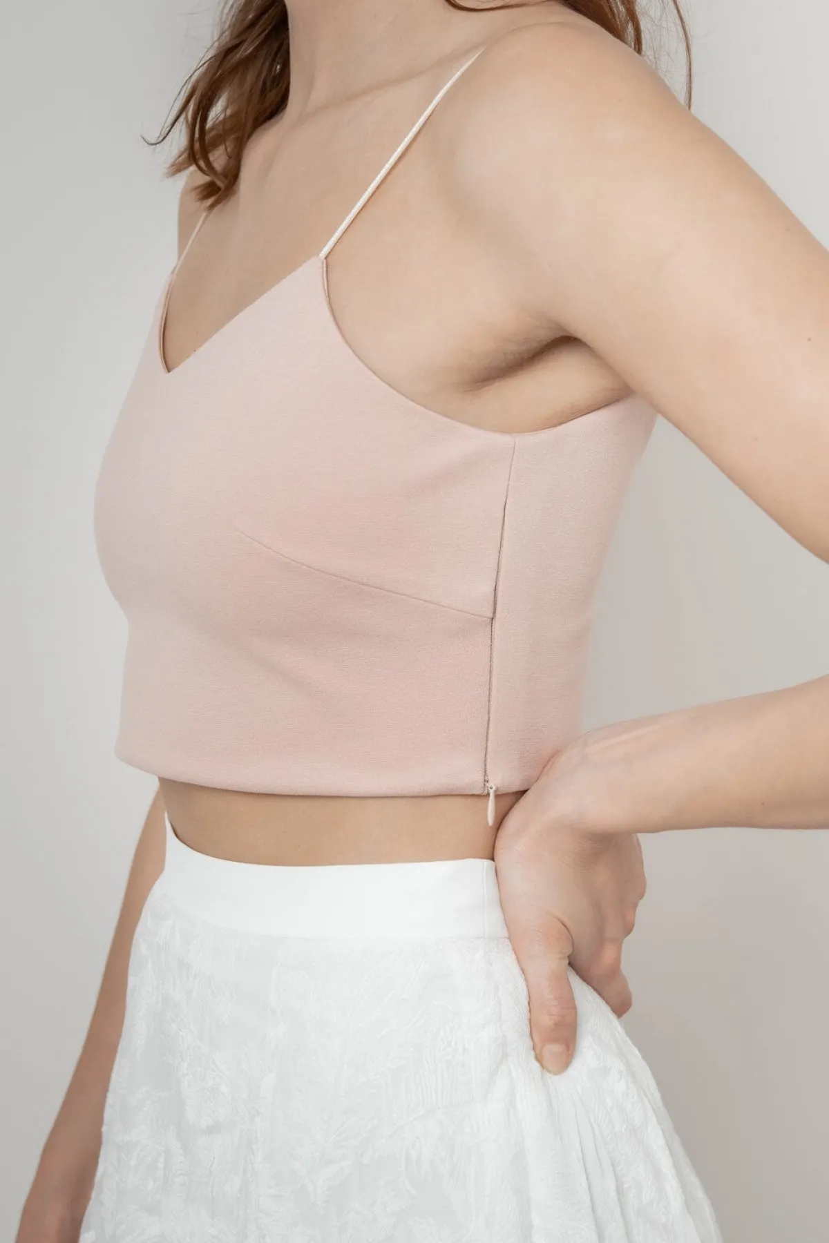 Showroom Only: Trägertop – Corie Rosé Selected<noni Clearance