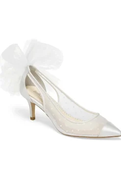 Slingback Pumps mit Polka Dots und Schleife – Maggie Shoes<Bella Belle Sale