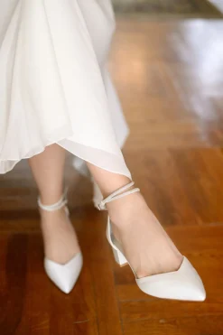 Spitze Brautschuhe – Inez Ivory Satin | G.Westerleigh<G. Westerleigh Best