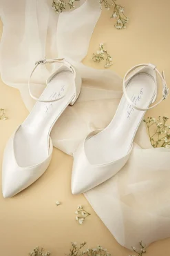 Spitze Brautschuhe – Inez Ivory Satin | G.Westerleigh<G. Westerleigh Best